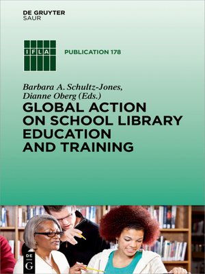cover image of Global Action on School Library Education and Training
